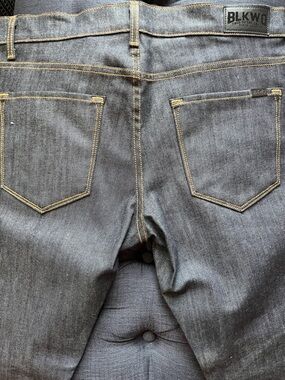 BLKWD Men’s Dark Blue  Straightt-Leg Jeans